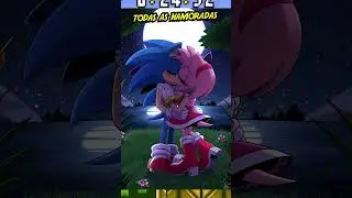 Todas as NAMORADAS do Sonic 🥰 