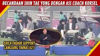RESPECT‼️DENGAN RAMAH SHIN TAE YONG HAMPIRI BENCH KOREA SELATAN