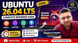 Ubuntu 26.04 LTS is HERE🔥Complete Beginner Guide Hindi (Install + Features + Tips) 