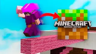 Jugué Minecraft Bedrock por Primera Vez