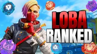 High Level Loba Ranked Gameplay - Apex Legends (No Commentary)