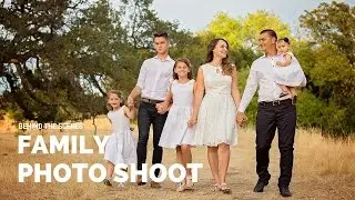 BIG FAMILY PHOTO SHOOT behind the scenes Svitlana Vronska Sacramento family photographer