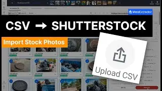 How to Import a CSV in Shutterstock Contributor (Bulk Stock Photo Submission) | MetaExtractor