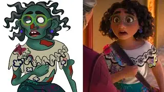 Disney's Encanto Drawing Meme - The Family Madrigal but ZOMBIE