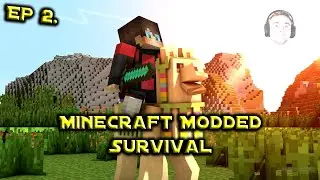 Learning the Ropes - Modded Minecraft Ep 2 (I Have No Idea What I'm Doing!) *Rougelike Adventures*