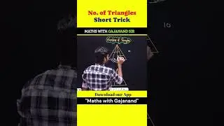 No. of Triangle short Trick || #shorts || #shortsvideo  || #ssccgl2024 | #short |#viral
