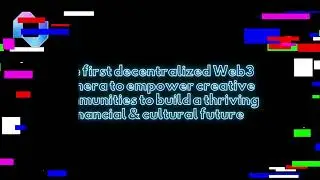 Decentralized Photo Network for Web 30 For creating community, value, and trust in digital media