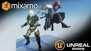 How to import Characters & Animations from Mixamo to Unreal Engine 4 ( UE4 ) | CODE LIKE ME GENIUS |