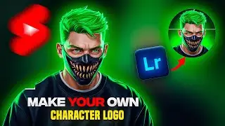 How to make your own character logo💡 professional logo kaise banaye ? free fire logo tutorial