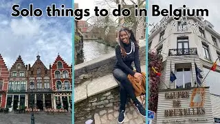 The BEST waffle of my life | Belgium Travel Guide for Solo Female Travellers (Brussels & Bruges)
