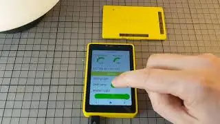 Demo: 3d printed two-part case for WT32-SC01 by Wireless-Tag (3.5