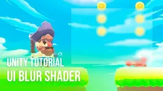FREE | UI Blur Shader URP | Unity Tutorial (Optimized) [2022]