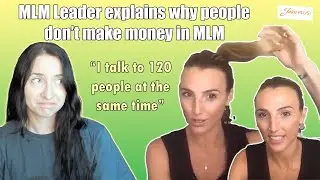 MLM leader lies about why people don't make money in Juice Plus | #antimlm #juiceplus