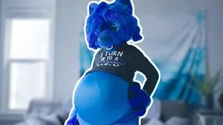 Suiting Up in a Blueberry Fursuit!