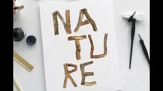Dry Twigs V2 SVG Font Font