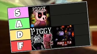 PIGGY 2023 FANGAME TIER LIST - ROBLOX