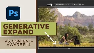 Photoshop Generative Expand AI vs Content Aware Fill