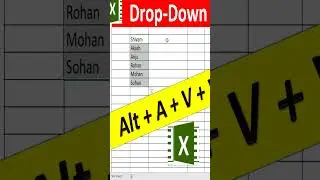 MS Excel Dependent Dropdown List | Quickly Create Drop Down List in Excel |
