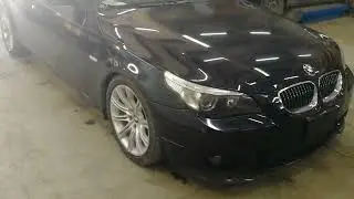 В разборе BMW 5 E60 2006 год N52B30 РАСПИЛ С ЯПОНИИ