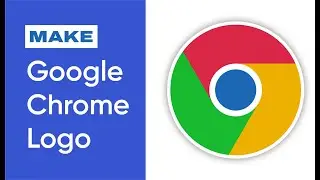How to make Google Chrome Logo, in Adobe Illustrator!