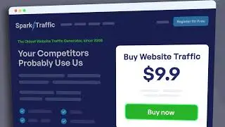 SparkTraffic - Get Website Traffic in just a few minutes