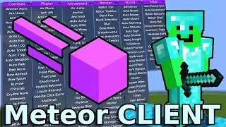 The Best Free Hacked Clients for Minecraft Java Edition (Meteor Client 1.21.4)