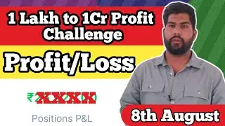 Live Option Trading Challenge 1 Lakh to 1Cr Profit Challenge | Bank Nifty morning trade setup