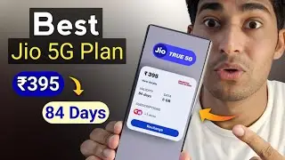 Jio 395 Plan Unlimited 5G | Best Jio 5G Plan In 2024 ⚡️⚡️