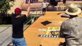 Giant Cornhole Game Texas State Fair