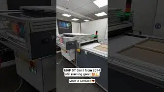 Gen1 Canvas Stretching Machine from 2014 - MHP ST