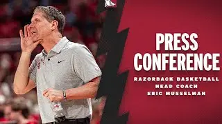 Press Conference: Head Coach Eric Musselman Vanderbilt Postgame | RAZORBACK BASKETBALL