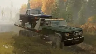Another Cool, Classic Work Truck Has Set Foot In SnowRunner| 1971 GWC D7000