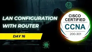 LAN configuration setup with router in Hindi | Day 16