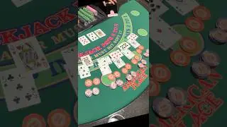 THE BEST BLACKJACK HAND EVER 