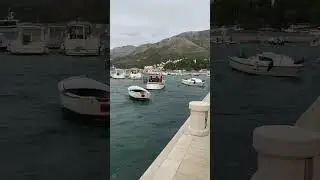 A windy Naval day at Cavtat Cr #shorts #short #travel