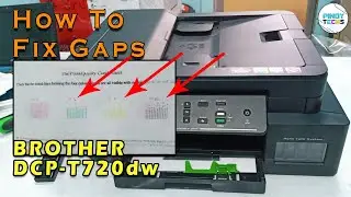 BROTHER DCP-T720DW T520W T820DW | Head Cleaning And Other Possible Solutions | PinoyTechs (Tagalog)