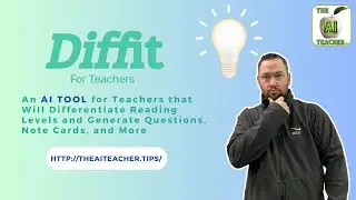 An AI Tool for Teachers that Will Differentiate Reading Levels
