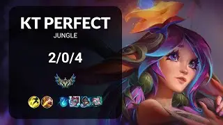 KT PerfecT Lillia vs Lee Sin JUNGLE - KR CHALLENGER Patch 14.17