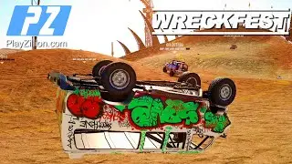 Smashing And Crashing My Jalopy Old Rusty Van in Wreckfest