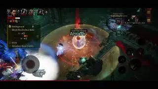 Crusader | Diablo Immortal | Battleground | Defender | Luminous Reign out, Blade Prison in part 2