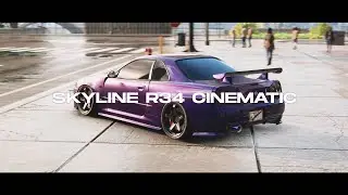 SKYLINE R34 💜 // NFS UNBOUND CINEMATIC