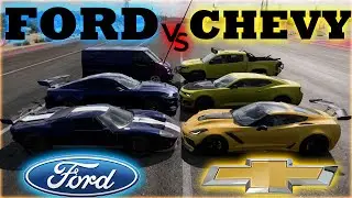 Ford Contra Chevrolet En Forza Horizon 5!!