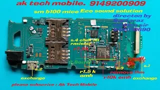 Sm B110 Mice Eco Problem solution/smB110 माईक अजीब सी आवाज जाती हैं 💯👍 solution