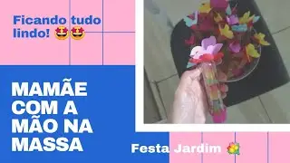 Preparativos niver da Ana - Bolo, docinhos,mimos... 