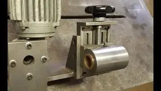 Keyway cutting electric tool on lathe, Utensile elettrico per taglio di chiavetta al tornio PART 2