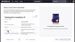 Catalog Builder | Define service fulfillment steps in catalog items