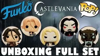 Castlevania unboxing full set Funko Pops (Animation 579 - 583)