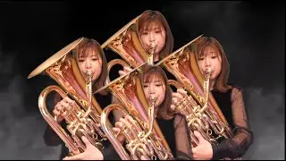 Misa Mead - Bohemian Rhapsody - Euphonium Quartet / ボヘミアン・ラプソディ(ユーフォニアム四重奏 by ミサ・ミード)