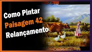 Como Pintar Paisagem 42 - Relançamento