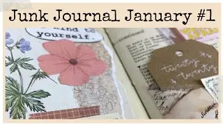 Junk Journal With Me | Junk Journal January #1